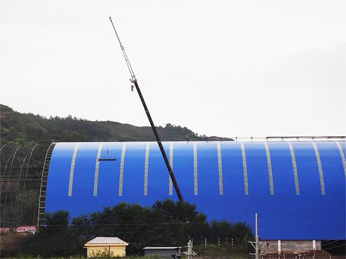 岳阳煤棚网架工程